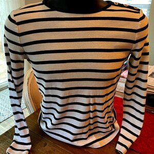 Ralph Lauren Long Sleeve Striped Cotton Shirt